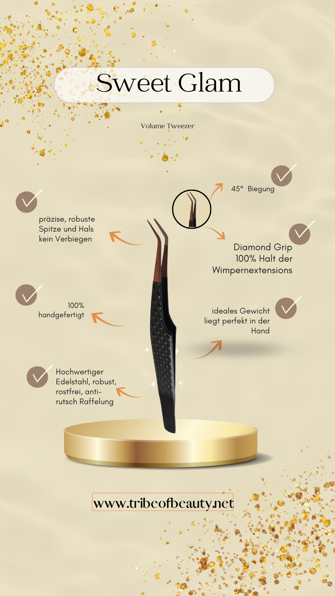 Sweet Glam - Volume Tweezer Pro