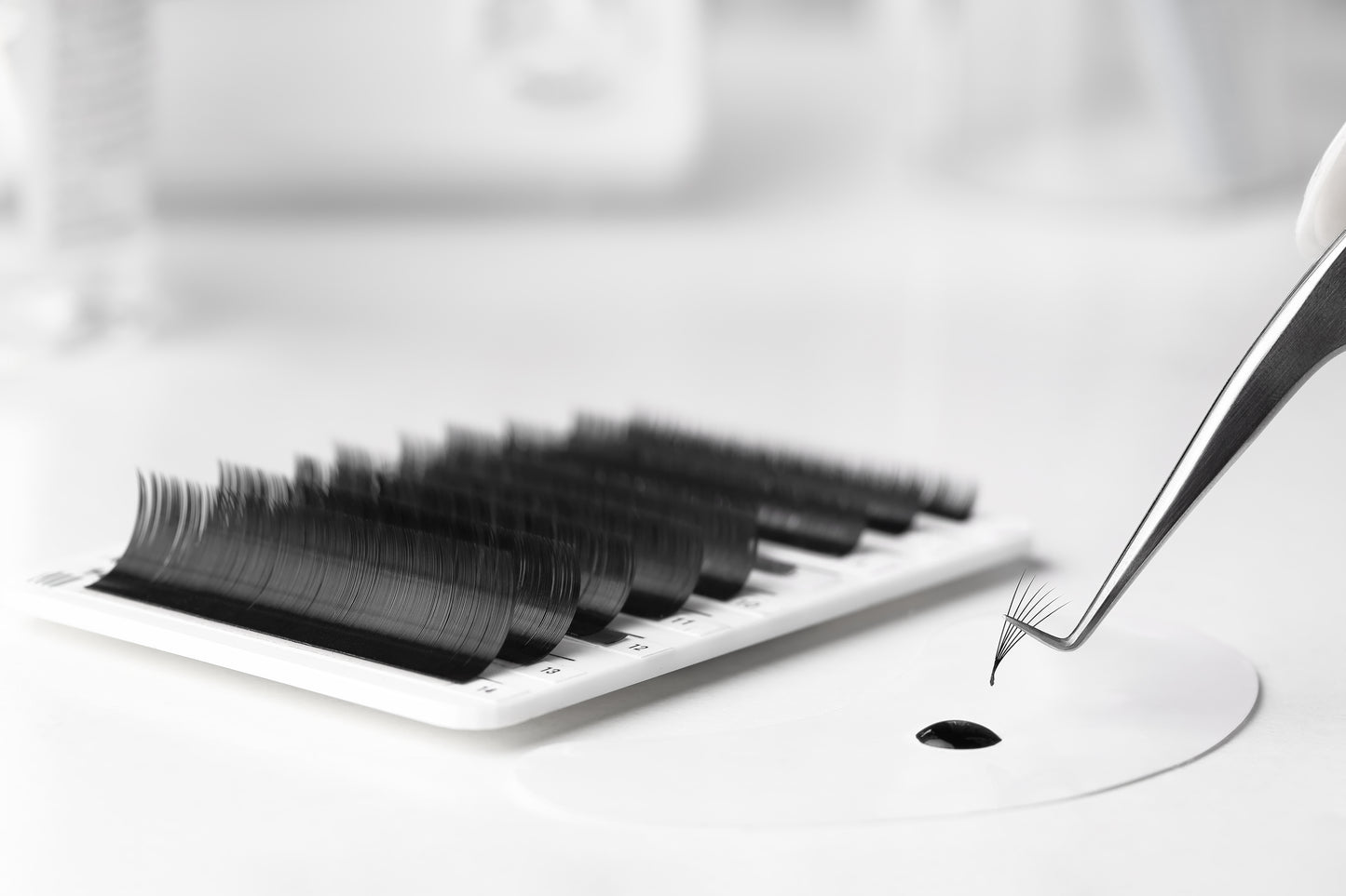 Single Classic Lashes - Silk Line C-Curl 0,20mm Einzelwimperntechnik