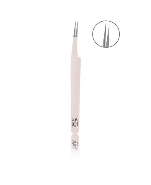 Tweezer pink curved