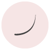 Single Classic Lashes - Silk Line C-Curl 0,20mm Einzelwimperntechnik