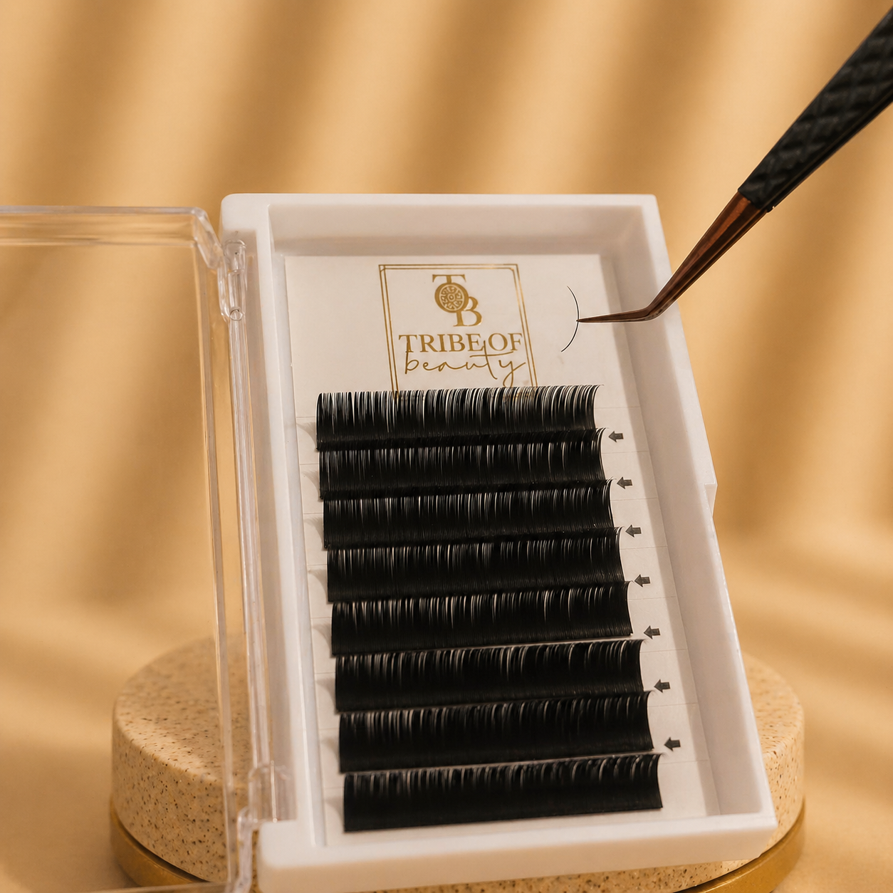 Single Classic Lashes - Silk Line C-Curl 0,20mm Einzelwimperntechnik