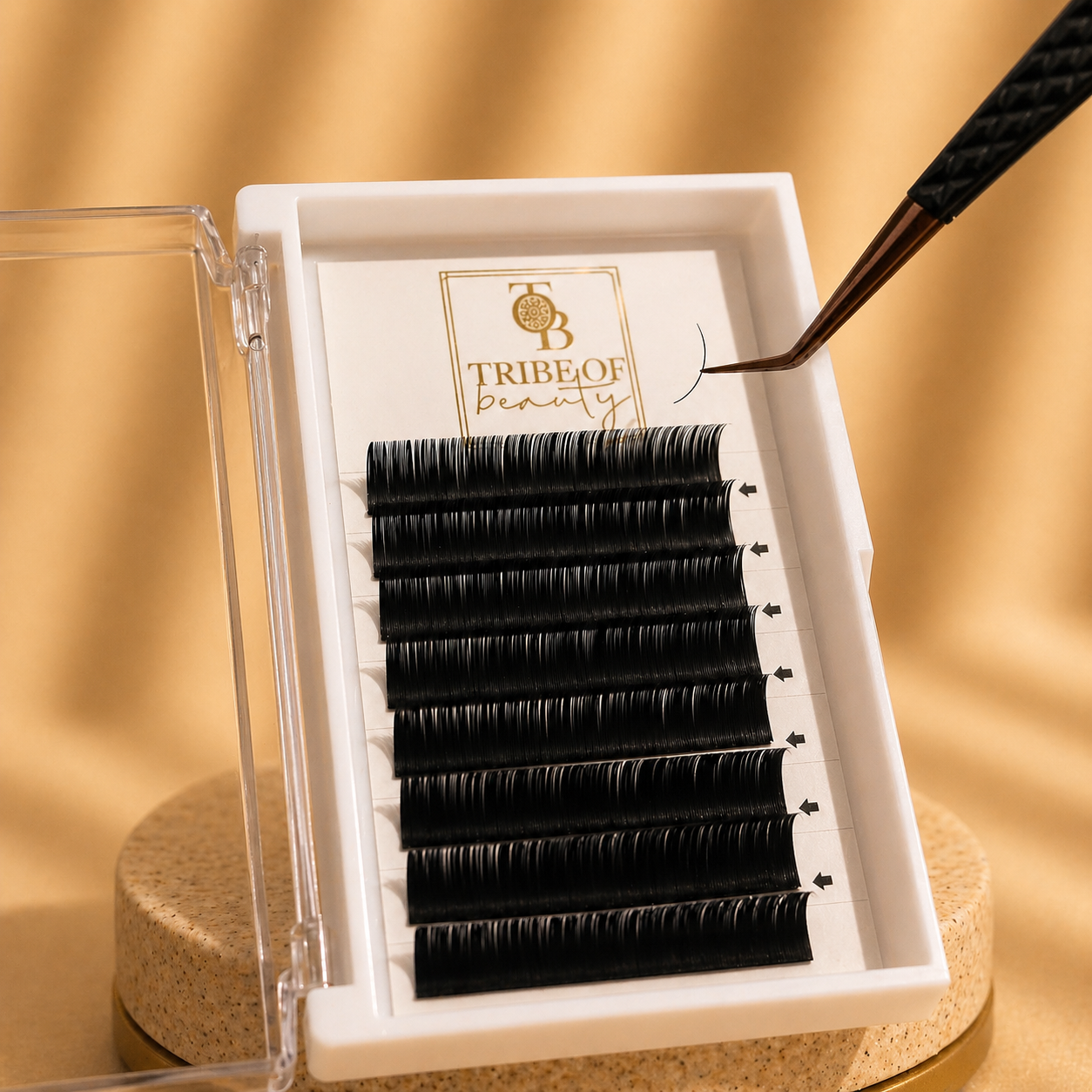 Volumen Lashes Individual, D-Curl, 0,05mm